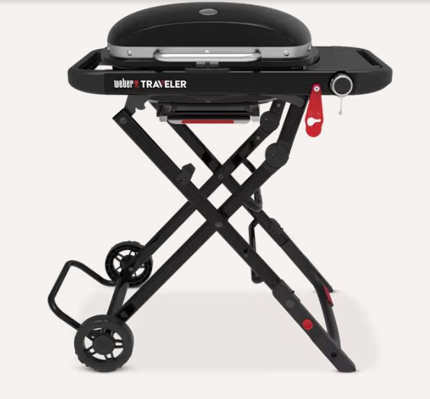 Weber Traveler Compact Gas Barbecue 1501749 - New 2026 Model