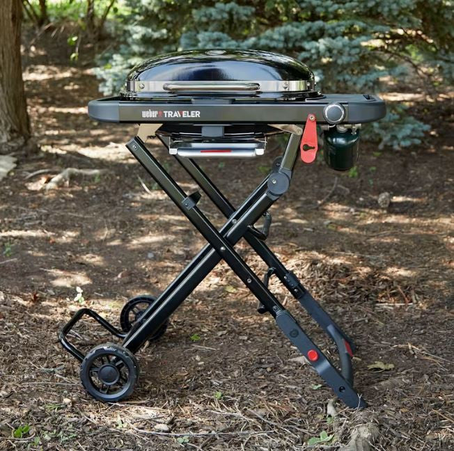 Weber Traveler Compact Gas Barbecue 1501749 - New 2026 Model