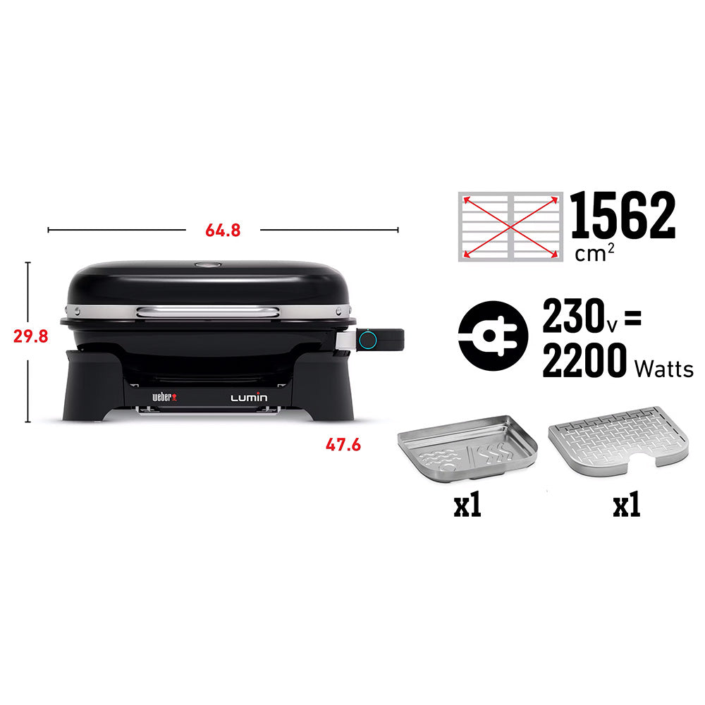 Weber Lumin Electric Barbecue