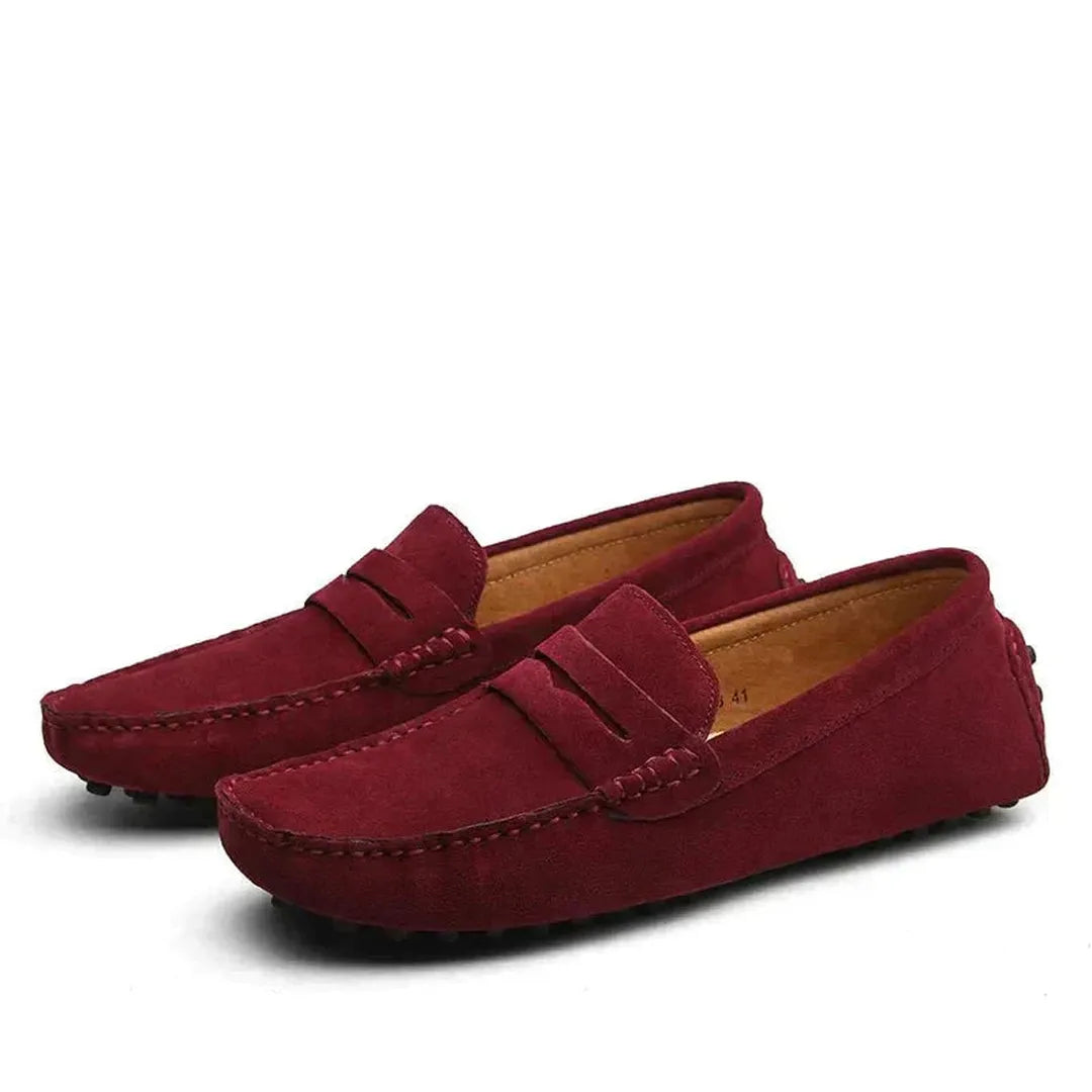 Casual men's moccasins – stylish design