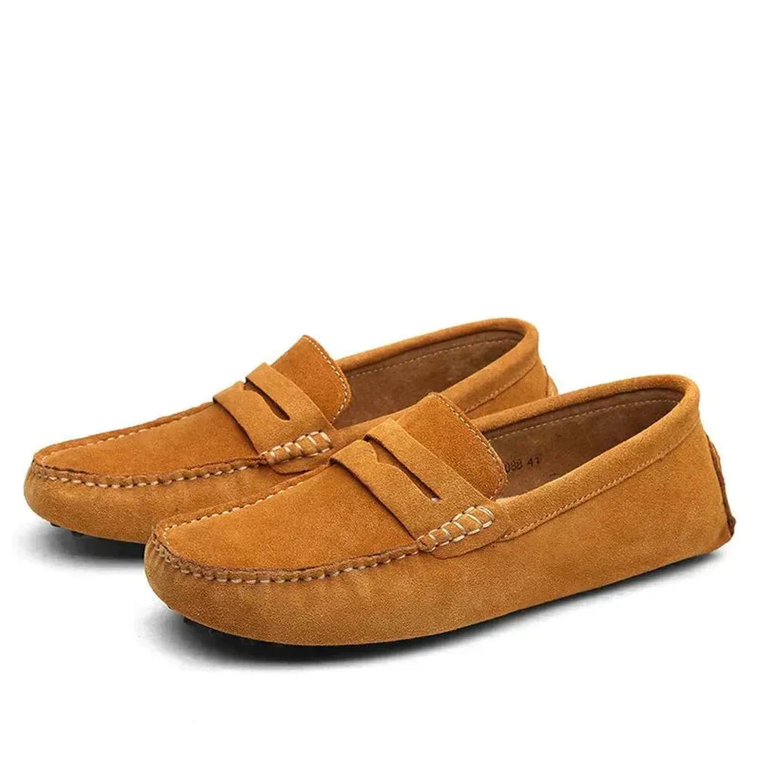 Casual men's moccasins – stylish design